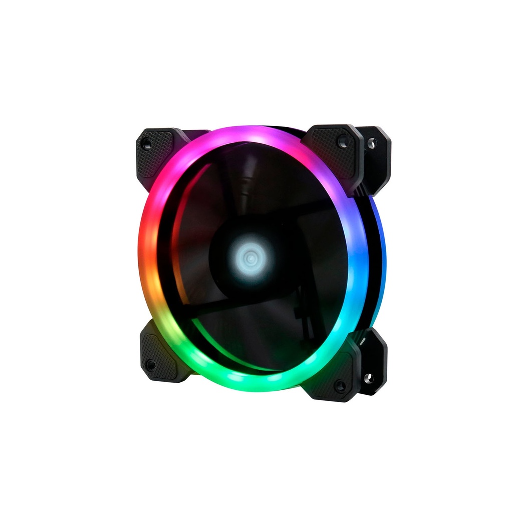 VENTILADOR GAME FACTOR FG400 RGB 120MM 1500RPM REQUIERE KIT FKG400 1M DE GARANTIA