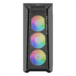 GABINETE COOLER MATERT MASTERBOX MB520 MESH NEGRO ARGB MATX CRISTAL MB520-KGNN-S00 SIN GARANTIA