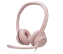 DIADEMA LOGITECH H390 STEREO ROSA USB 981-001280 12M DE GARANTIA