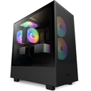 archivar 101224GABINETE NZXT H5 FLOW RGB NEGRO ATX S/FUENTE CRISTAL CC-H51FB-R1 1AÑO DE GARANTIA