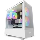 ARCH140625 GABINETE NZXT H5 FLOW RGB BLANCO ATX S/FUENTE CRISTAL CC-H51FW-R1 1AÑO DE GARANTIA