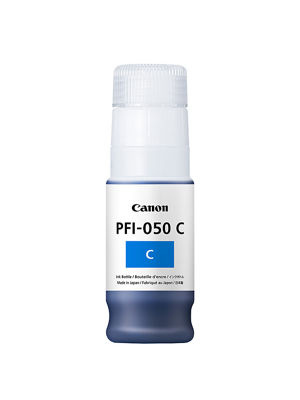 TINTA CANON PFI-050 CYAN PLOTTER COM/TC-20 5699C001AA 70ML SIN GARANTIA  