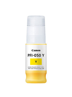 TINTA CANON PFI-050 Y AMARILLO PLOTTER COM/TC-20 5701C001AA 70ML SIN GARANTIA 