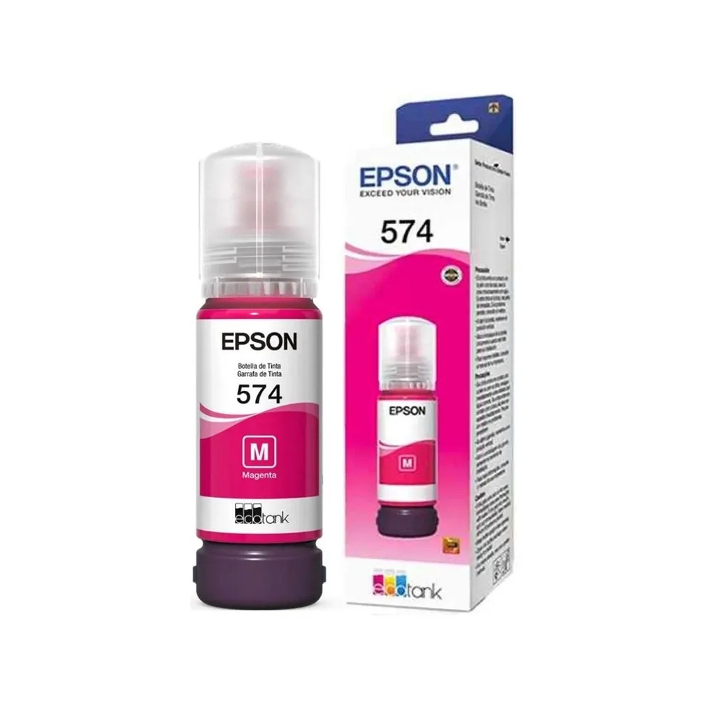TINTA EPSON T574 MAGENTA COM/L8050 ECOTANK FOTOGRAIFCO T574320-AL 70ML SIN GARANTIA