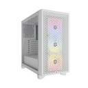 GABINETE CORSAIR AIRFLOW 3000D RGB BLANCO ATX MIDTOWER CC-9011256-WW SIN GARANTIA