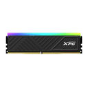 RAM ADATA D35 DDR4 16GB 3200 NEGRO RGB AX4U320016G16A-SBKD35G 11M DE GARANTIA