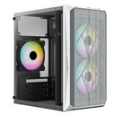 GABINETE ACTECK DOOM GI630 RGB BLANCO M-ATX 500W 3VENT FRGB AC-935746 3M DE GARANTIA (FUENTE Y VENT)