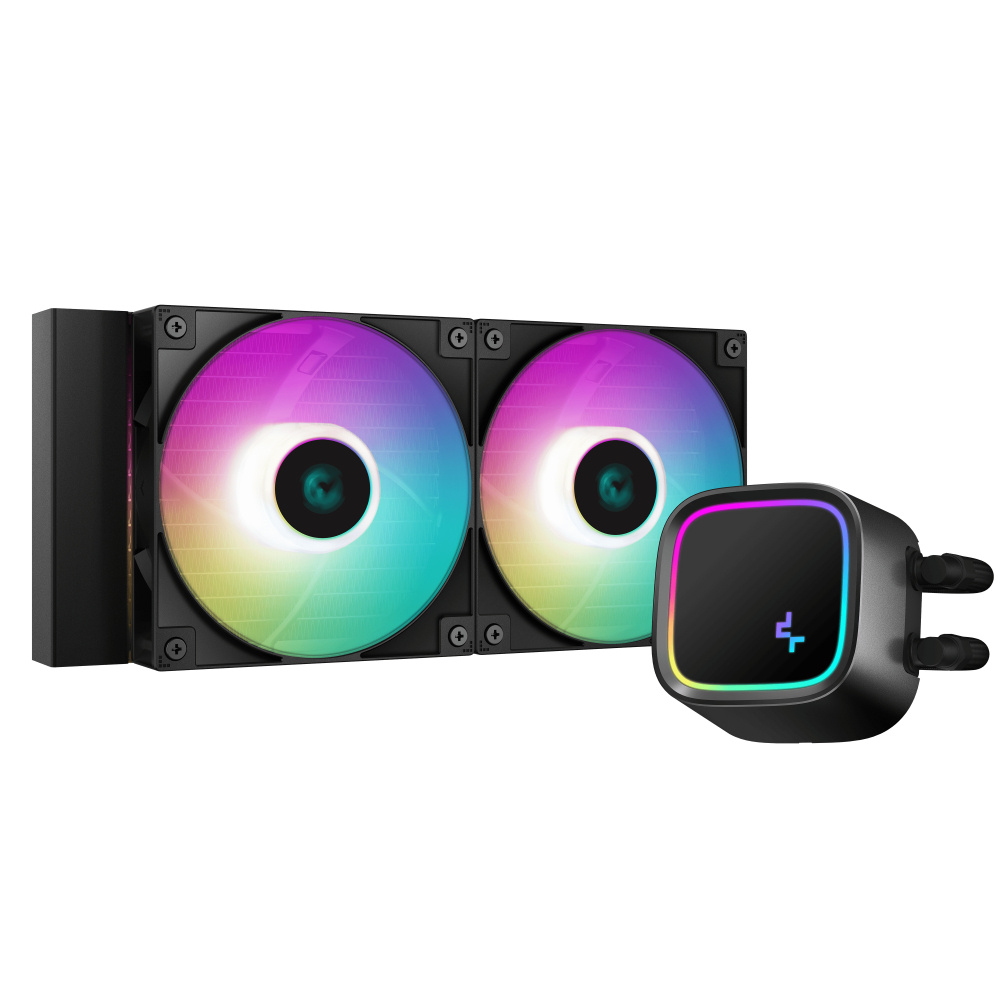 ENFRIAMIENTO DEEPCOOL LE520 NEGRO ARGB 240MM LGA1700/AM5 R-LE520-BKAMMN-G-1 11M DE GARANTIA