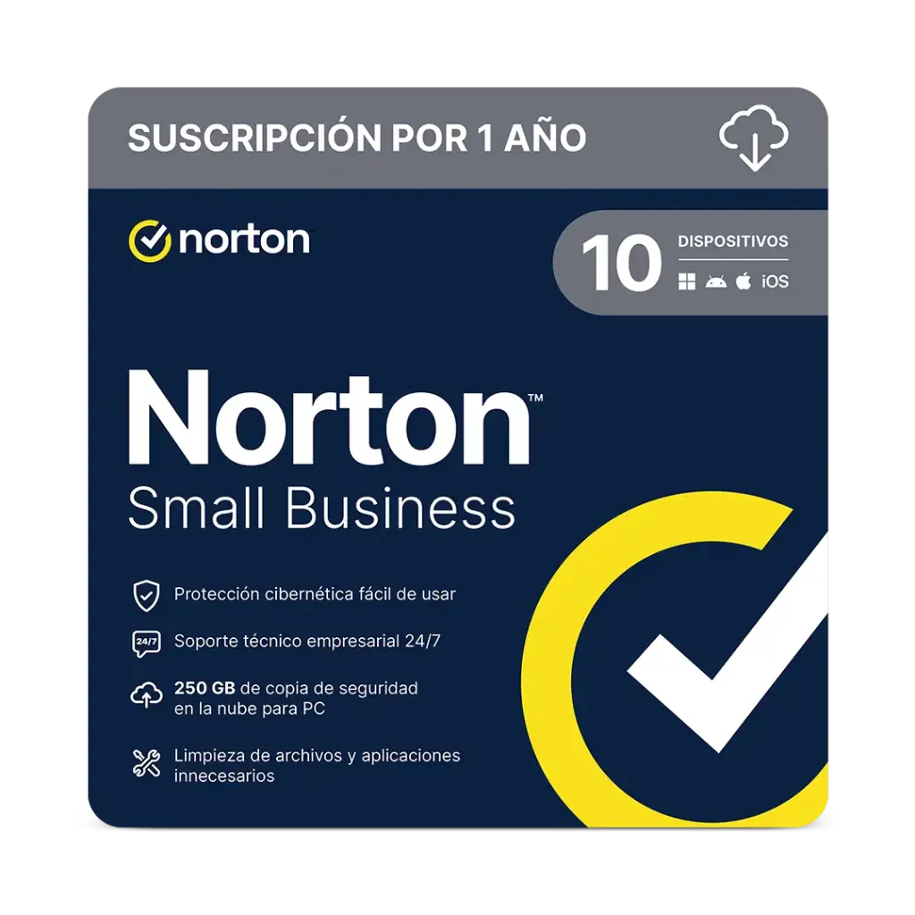 LICENCIA ANTIVIRUS NORTON 360 ADVANCED 10 DISPOSITIVOS 21443261 SIN GARANTIA