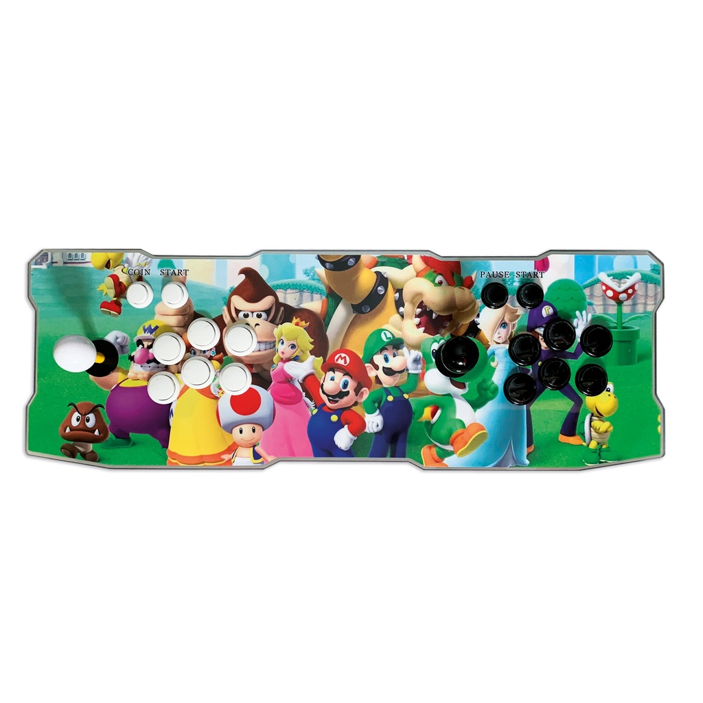 CONSOLA TABLERO AION 2P-M4 MARIO TEAM CON 6600 JUEGOS ARCADE 3D MULTIJUGADOR CONEXION HDMI VGA 3M DE GARANTIA