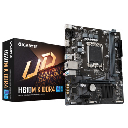 MB GIGABYTE H610M K DDR4 INTEL 1700 DDR4 64GB HDMI M-ATX H610M K DDR4 REV 1.0 11M DE GARANTIA
