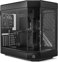 GABINETE HYTE Y60 NEGRO EATX S/FUENTE CRISTAL CS-HYTE-Y60-B 11M DE GARANTIA
