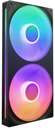 VENTILADOR NZXT F280 RGB CORE BLACK 280MM UN SOLO MARCO RF-U28HF-B1 11M DE GARANTIA