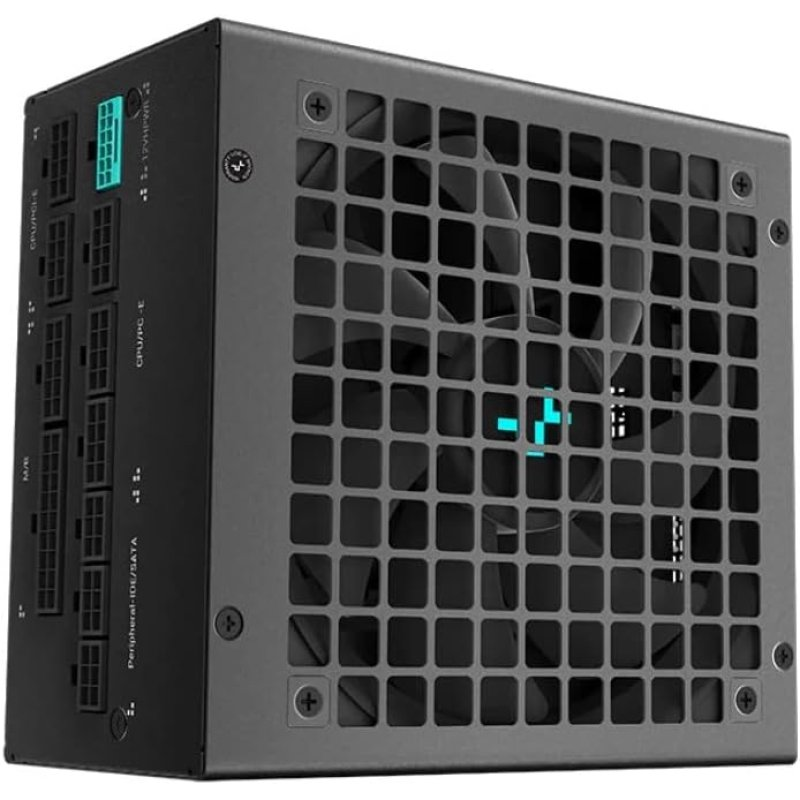 FUENTE DEEPCOOL PX1200G 1200W NEGRO 80PLUS GOLD FULL MODULAR PCIEX5.0 R-PXC00G-FC0B-US 12M DE GARANTIA