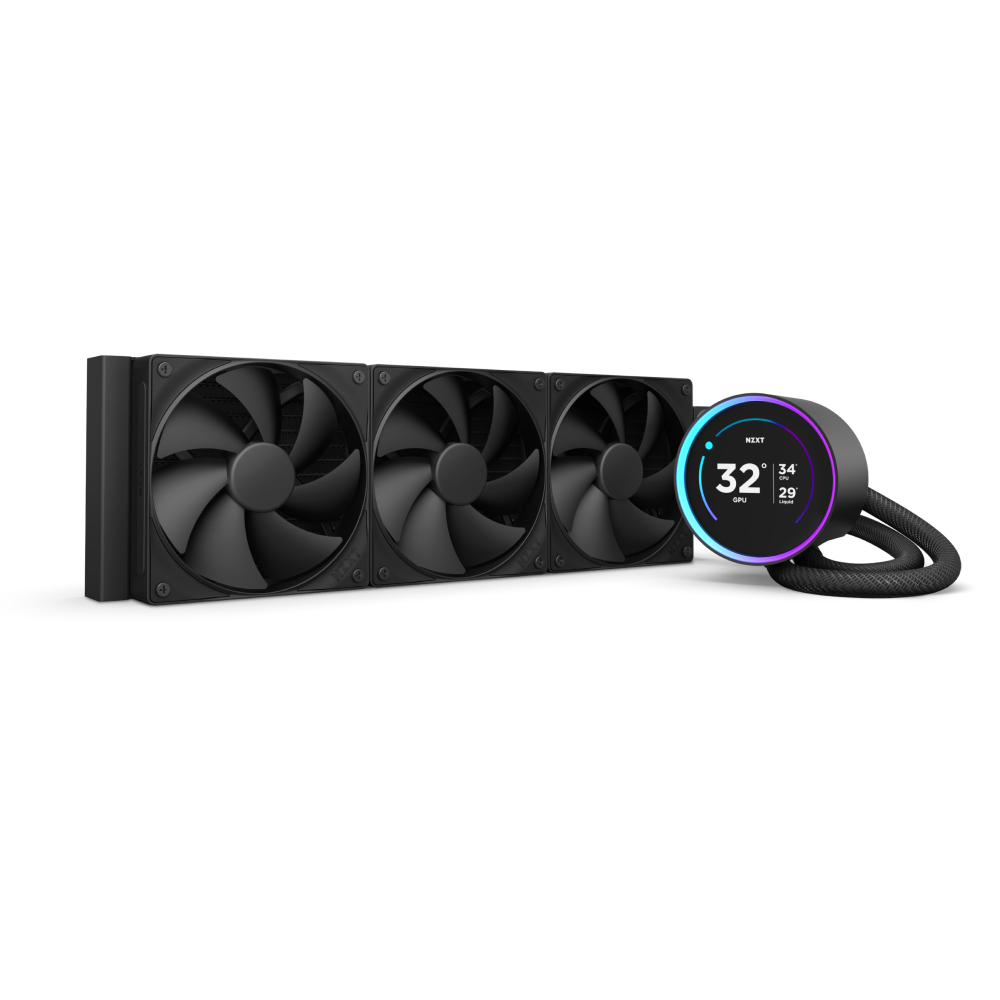 ENFRIAMIENTO NZXT KRAKEN 360 ELITE V2 120MM NEGRO LGA1851/AM5 RL-KN36E-B2 12M DE GARANTIA