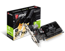 TARJETA DE VIDEO NVIDIA GEFORCE GT710 2GB GDDR3 MSI GT 710 2GD3 LP 12M DE GARANTIA