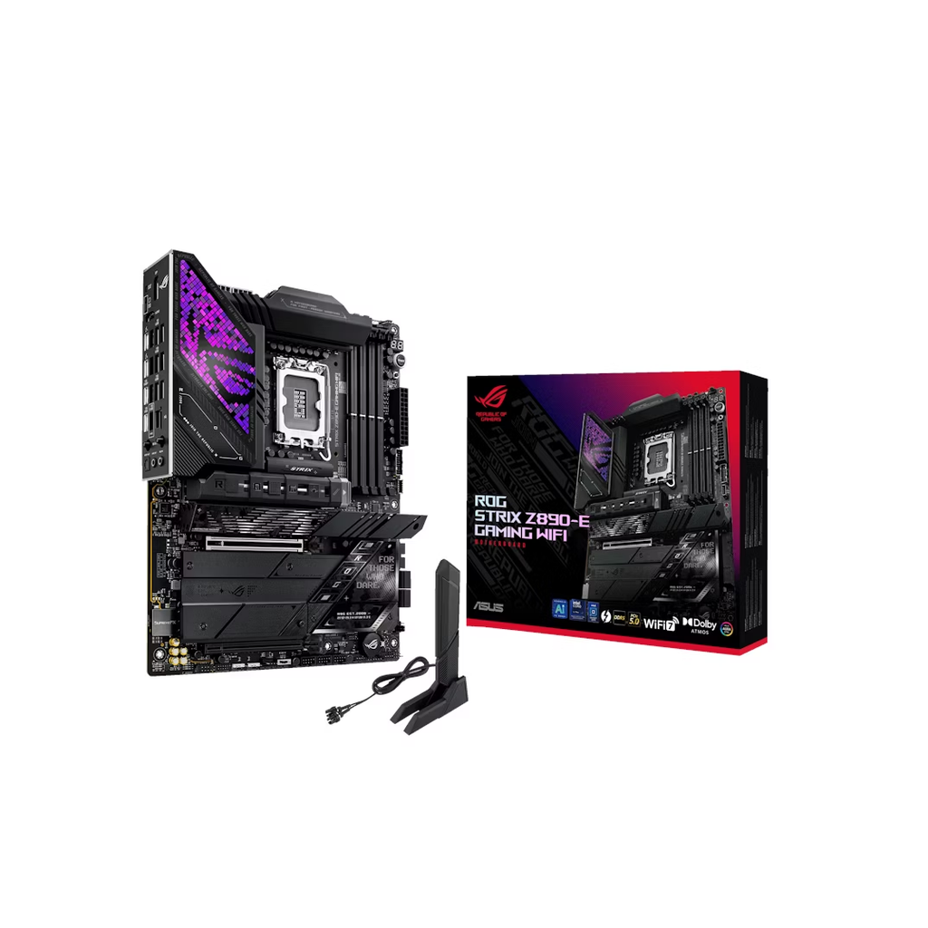 MOTHER INTEL Z890-E WIFI ASUS ROG STRIX LGA1851 4xDDR5 256GB ATX 90MB1IM0-M0EAY0 12M DE GARANTIA