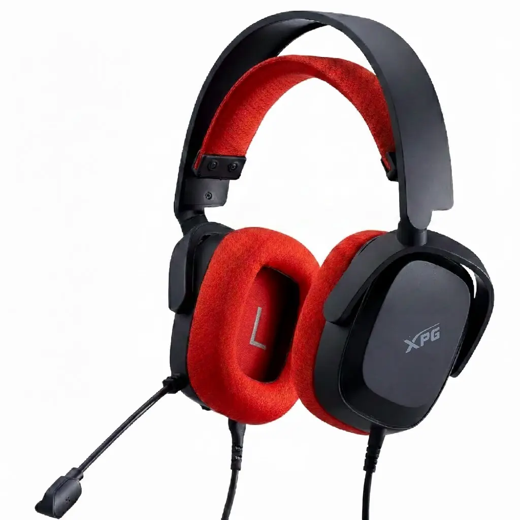 DIADEMA ADATA XPG PRECOG STUDIO ALAMBRICO MICROFONO USB-C NEGRO PRECOG STUDIO-BK/RDCWW 06M DE GARANTIA