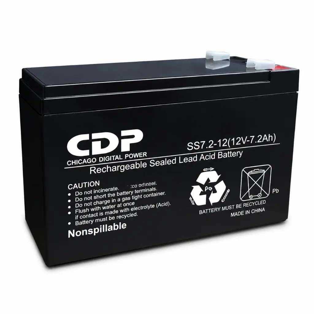 BATERIA DE REMPLAZO PARA NO BREAK CDP SLB 12-7 VRLA 12V 7AH 12M DE GARANTIA