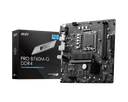 MOTHER INTEL B760M-G MSI PRO LGA1700 2xDDR4 64GB M-ATX 12M DE GARANTIA