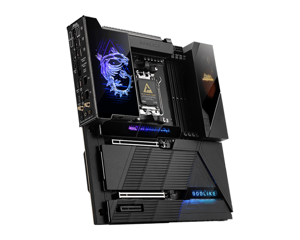 MB MSI X870E GODLIKE AMD DDR5 256GB E-ATX DP HDMI USB-C DYNAMIC DASHBOARD III  MEG X870E GODLIKE 12M DE GARANTIA