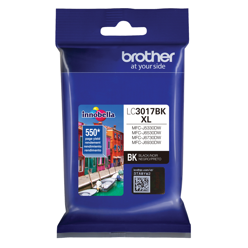 CARTUCHO BROTHER LC3017BK NEGRO 500 PAGINAS SIN GARANTIA