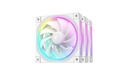 VENTILADOR DEEPCOOL FL12 BLANCO RGB 120MM 3PACK R-FL12-WHAPN3-G 11M DE GARANTIA