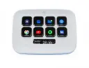 TECLADO ELGATO STREAM DECK NEO  8 TECLAS USB 2.0 BLANCO 10GBJ9901 11M DE GARANTIA