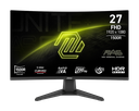 MONITOR MSI 27" GAMING 276CF 0.5MS 200HZ FHD CURVO HDMI DP MAG 276CF E20 12M DE GARANTIA