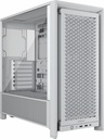 GABINETE CORSAIR 4000D RS M-ATX USB-C BLANCO CC-9011313-WW 11M DE GARANTIA