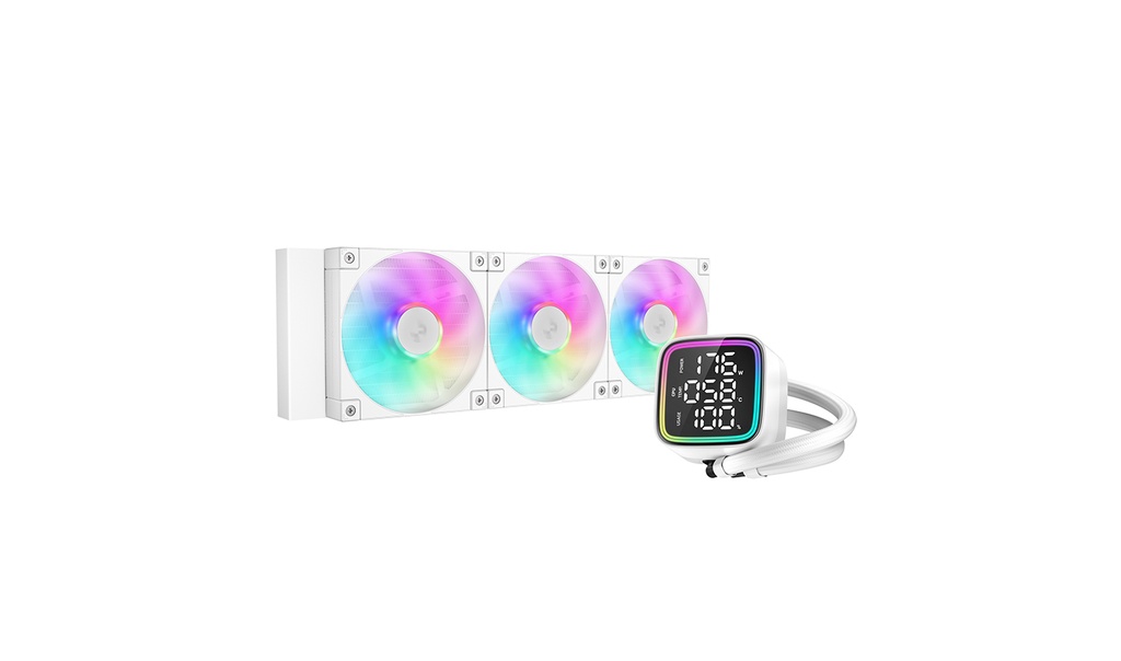 ENFRIAMIENTO DEEPCOOL LD36 BLANCO 360MM LGA1700/AM5 R-LD360-WHDMMN-G-1 11M DE GARANTIA