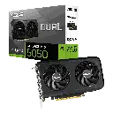 TARJETA DE VIDEO NVIDIA GEFORCE RTX5050 8GB OC GDDR6 ASUS DUAL 90YV0N72-M0AA0 12M DE GARANTIA