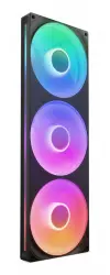  VENTILADOR NZXT F420 RGB CORE TRIPLE NEGRO 420MM RF-U42HF-B1 11M DE GARANTIA