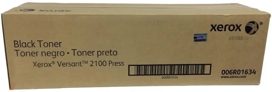 TONER XEROX 006R01634 NEGRO 50000 PAGS VERSANT 2100/3100 GARANTIA CON EL FABRICANTE