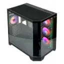 GABINETE XZEAL XZ150 RGB 4VEN S/FUENTE NEGRO ATX/MICRO-ATX XZGAXT1B DIRECTO CON EL FABRICANTE