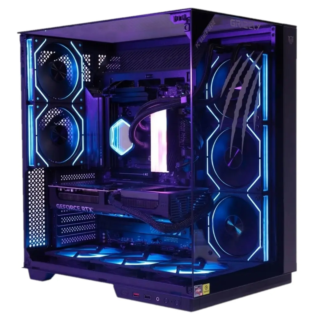 PC GAMER GRIZZLY AMD RYZEN 9 7900 3.7GHZ RTX5070 64GB NV3 2TB WIFI BT PC-AMD080 12M DE GARANTIA 