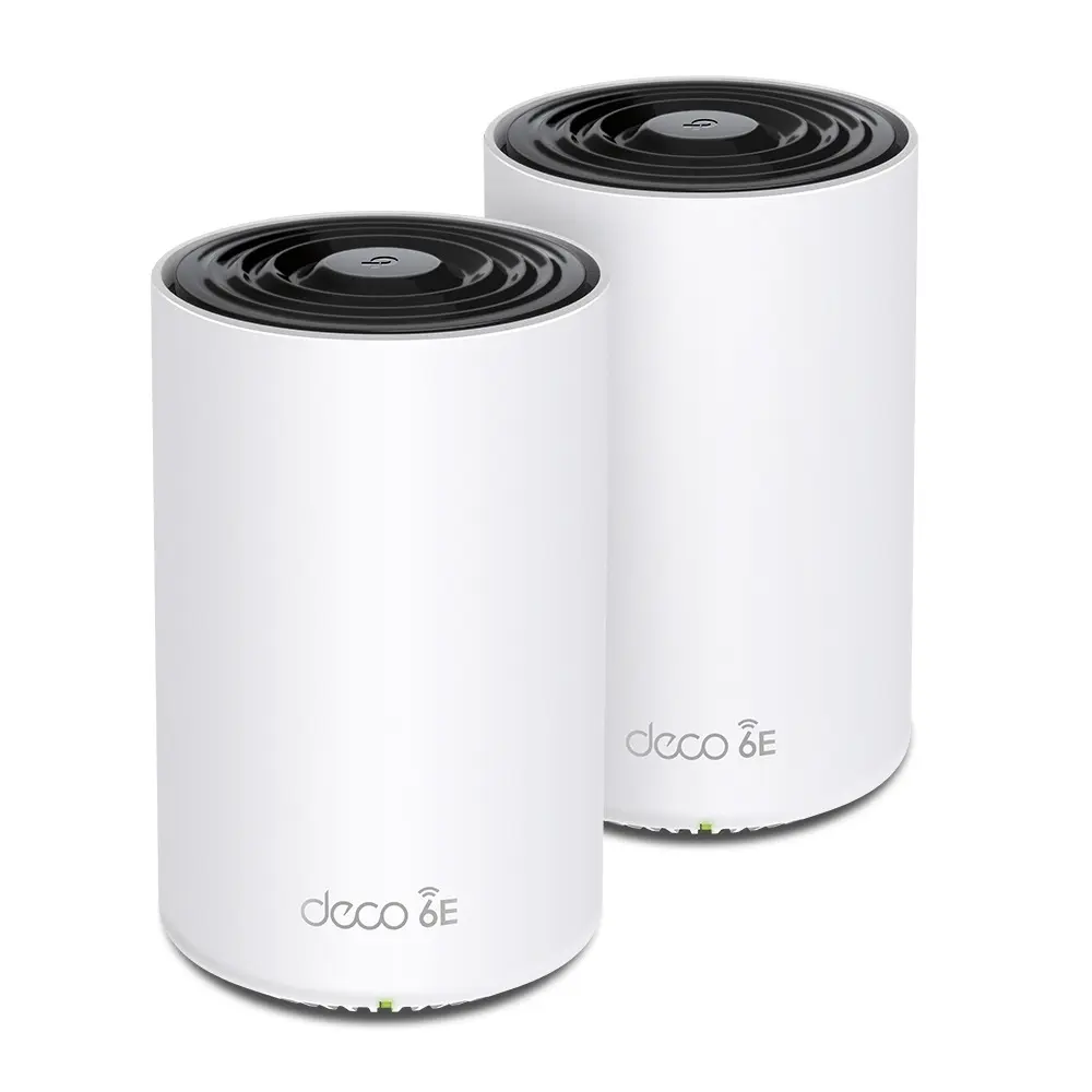 ROUTER TPLINK MESH DECO XE75 2 PACK TRIPLE BANDA WI-FI 6E AXE5400 12M DE GARANTIA