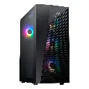 GABINETE ADATA XPG LANDER 500 NEGRO ARGB ATX S/FUENTE CRISTAL LANDER500MTA-BKCWW 12M DE GARANTIA