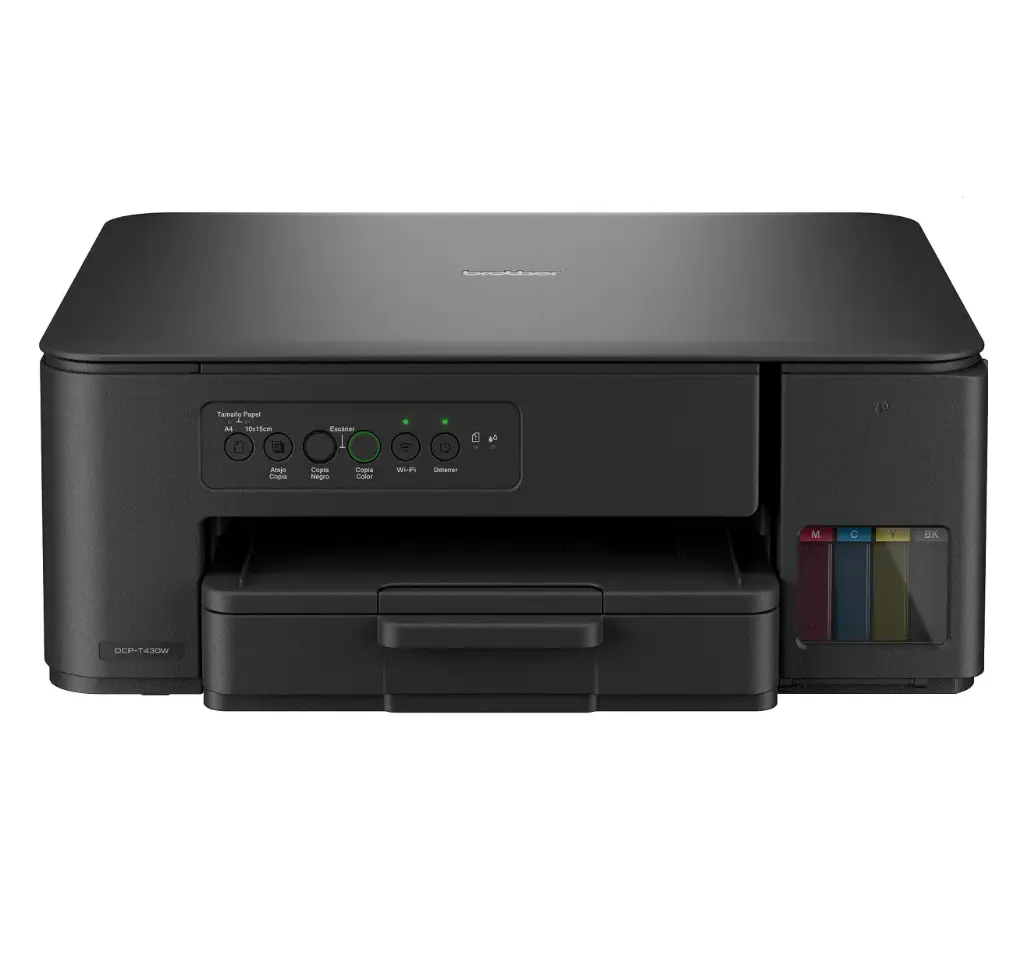 MULTIFUNCIONAL BROTHER INKBENEFIT TANK DCP-T430W A COLOR WIFI USB 27PPM COM/WIN/MAC DCPT430W GARANTIA CON FABRICANTE