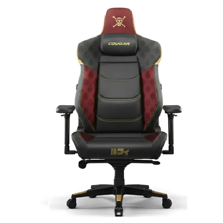 SILLA COUGAR ARMOR EVO BLACK RECLINABLE SOPORTA 160KG EDICION ONE PIECE LUFFY 3MEVOLUF.0001 12M DE GARANTIA