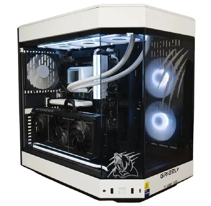 PC GAMER GRIZZLY INTEL CORE I9 14900KF 5.8GHZ RTX5070 32GB M.2 2TB WIFI BT PG-INTEL092 12 MESE DE GARANTIA