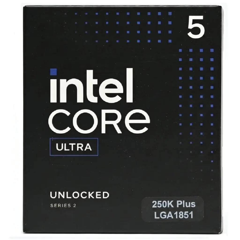 PROCESADOR INTEL CORE ULTRA 5 250K PLUS 5.3GHZ LGA1851 BX80768250K 12M DE GARANTIA