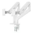 SOPORTE PARA MONITOR MSI 2MONITORES VESA 20KG HASTA 45 PULGADAS BLANCO MAG MT201DW 06M DE GARANTIA
