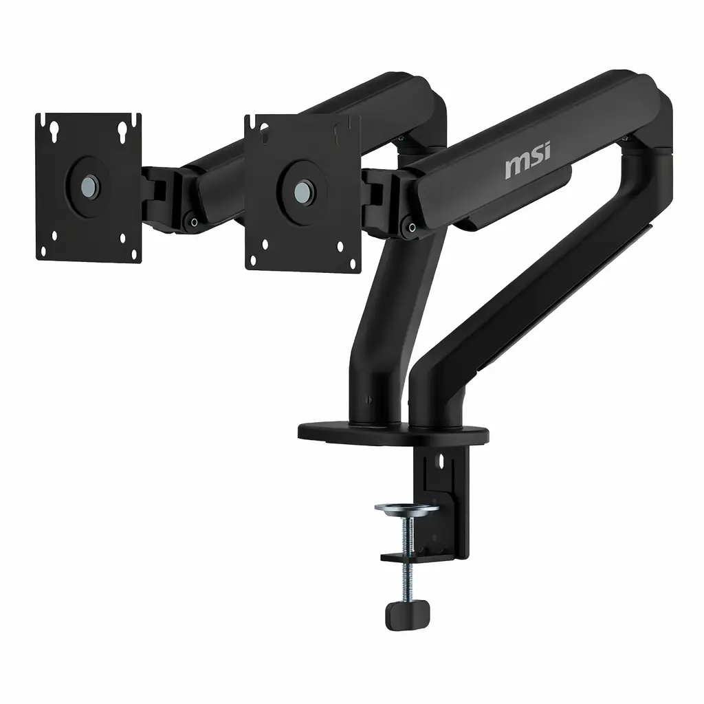 SOPORTE PARA MONITOR MSI 2MONITORES VESA 10KG HASTA 32 PULGADAS MAG MT101DG 06M DE GARANTIA