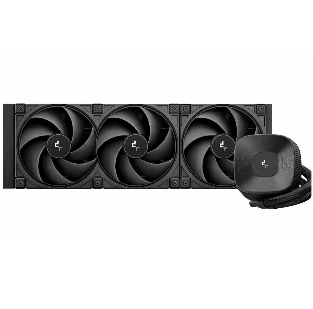 ENFRIAMIENTO DEEPCOOL LE360 V2 ZERO DARK NEGRO AM5/LGA1851 R-LE360ZERO-BKLNMD-G-1 12M DE GARANTIA