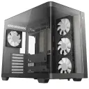GABINETE DEEPCOOL CG530U 4F NEGRO ATX S/FUENTE CRISTAL R-CG530U-BKAGA4-G 11M DE GARANTIA