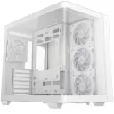 GABINETE DEEPCOOL CG530U 4F BLANCO ATX S/FUENTE CRISTAL R-CG530U-WHAGA4-G 11M DE GARANTIA