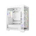 GABINETE DEEPCOOL CG580 4F V2 BLANCO ATX S/FUENTE CRISTAL R-CG580-WHADA4-G-2 11M DE GARANTIA