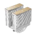 DISIPADOR DEEPCOOL AK620 G2 BLANCO AM5/LGA1851 R-AK620G2-WHNNMN-GJD 11M DE GARANTIA