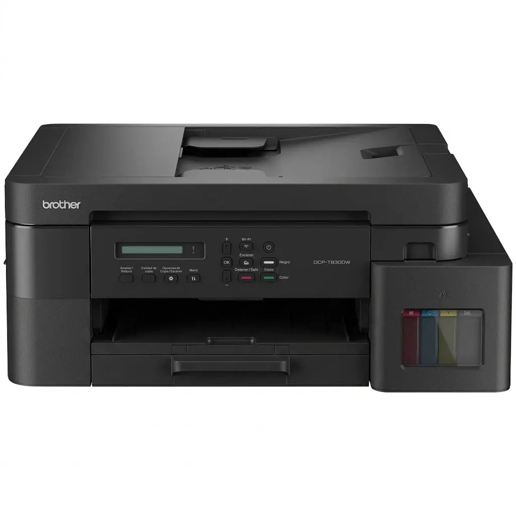 MULTIFUNCIONAL BROTHER INKBENEFIT TANK DCP-T830DW A COLOR USB 30PPM COM/WIN/MAC DCP-T830DW GARANTIA CON FABRICANTE